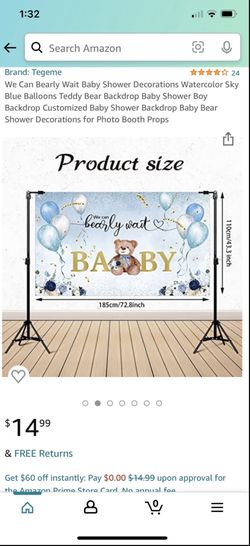 Baby Shower Teddy Bear Theme