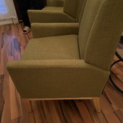 2 Green Chairs