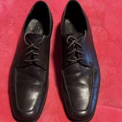 Boss Dark Brown Leather Oxfords 