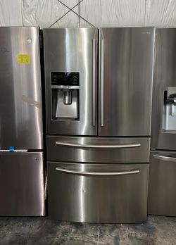 Samsung 4-Door Stainless Steel Refrigerator
