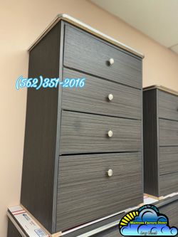 Four drawer grey compressed cajonera Comoda nueva new