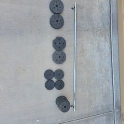 Barbell With Weights