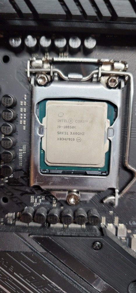 Strix Z490 Intel I9 10850k Motherboard ASUS Z490-I GAMING I9