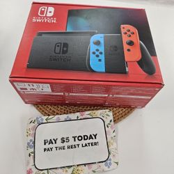 Nintendo Switch V2 New Gaming Console  - Pay $1 DOWN AVAILABLE - NO CREDIT NEEDED