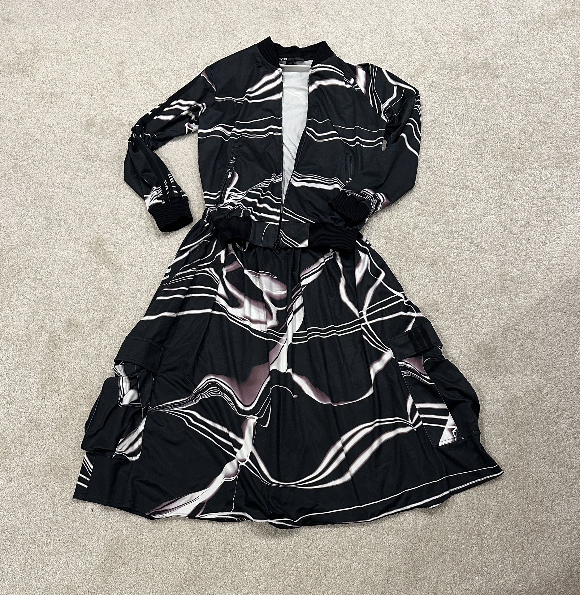 Y-3 Black and White Fashion Set (sz small)