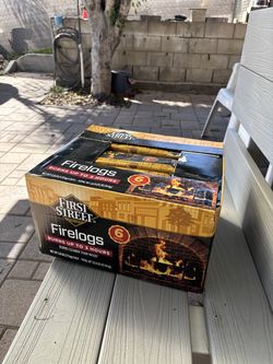 6 packs firewood brand new