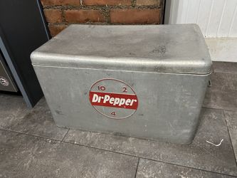 Vintage Dr.Pepper Cooler 
