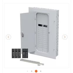 ABB 125 Amp 24-Space 48-Circuit Main Lug Indoor Plug-On Neutral Load Center Value Pack (PAL2412PA)
