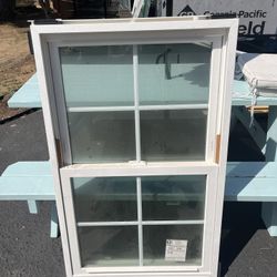 New Dual Paned Window w/ Grids 29 1/2" X 47 1/2"