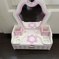 Melissa And Doug Wooden Vanity ( Just The Vanity)
