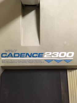 Cadence 2300 online treadmill