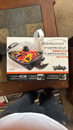 12” Electric Skillet Brand New