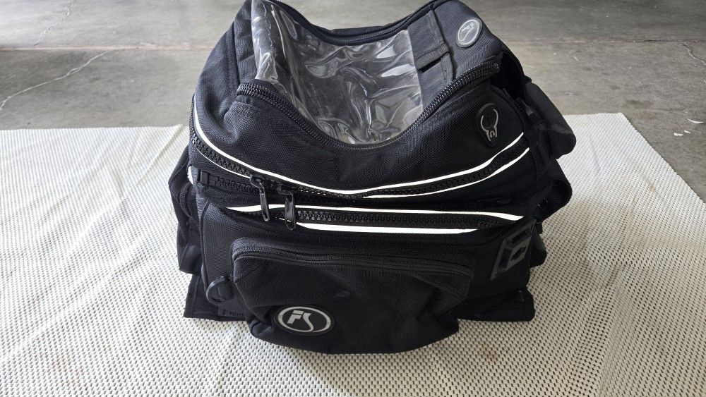 Motorcycle Magnetic Bag With Zipper
