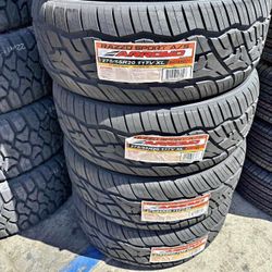 275/55R20 Arroyo tires nuevas con 50,000 mil millas de garantía