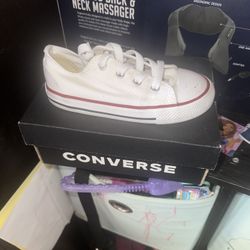 White Toddlers Converse