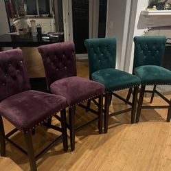 Dining Chairs Or Bar Stools Velvet