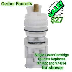 Everbilt
Single-Lever Cartridge for Gerber Faucets Replaces 97-022 and 97-014
