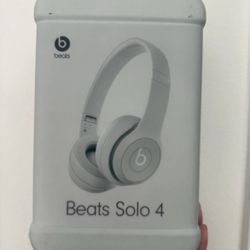 New Beats Solo4 Wireless On-Ear Bluetooth Headphones Gray MG7J4LL/A
