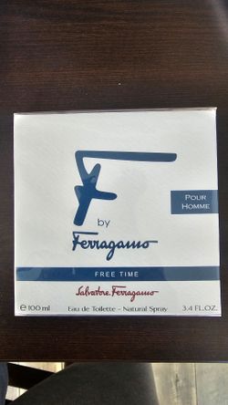 Salvatore ferragamo pour homme FREE TIME  for men 3.40z edt- natural spray