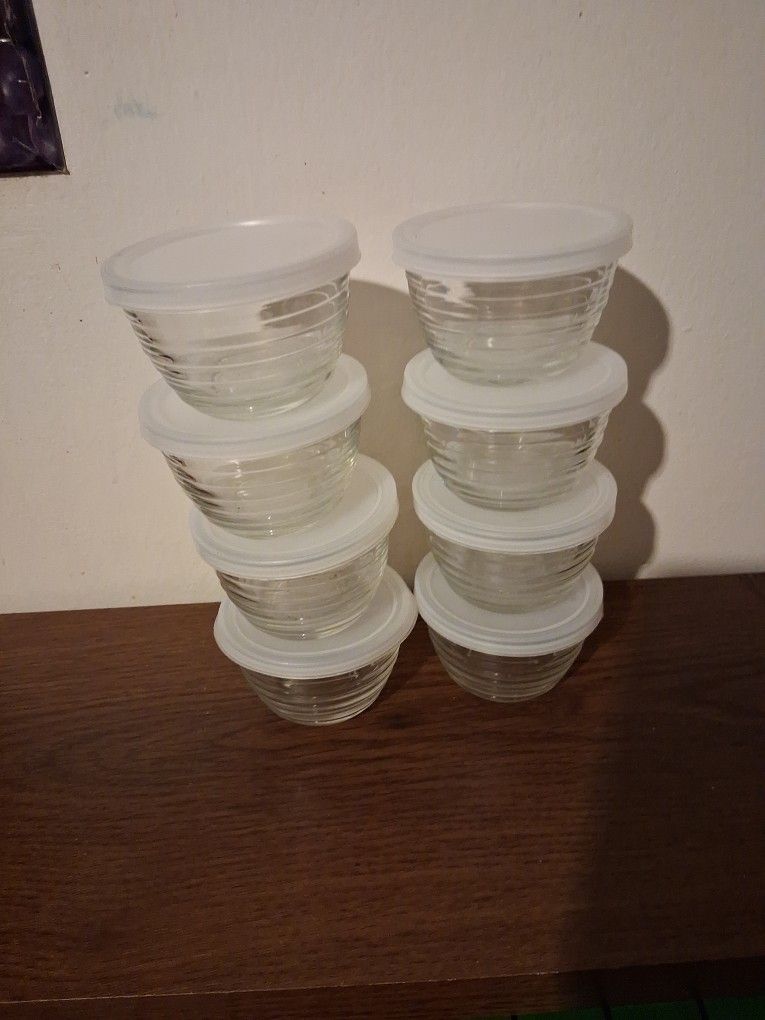 Libby Small Glass Bowls With Lids