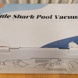 Little Shark Pool Vacuum for Above Ground Pool, Hot Tub Vacuum NEW
