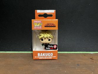 MHA Bakugo Funko Pop Keychain