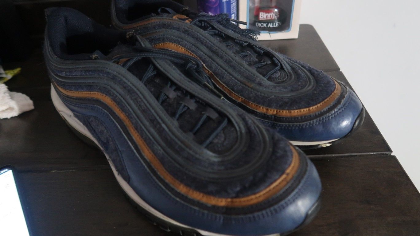 Nike Air Max 97 Premium Wool Thunder Blue,
