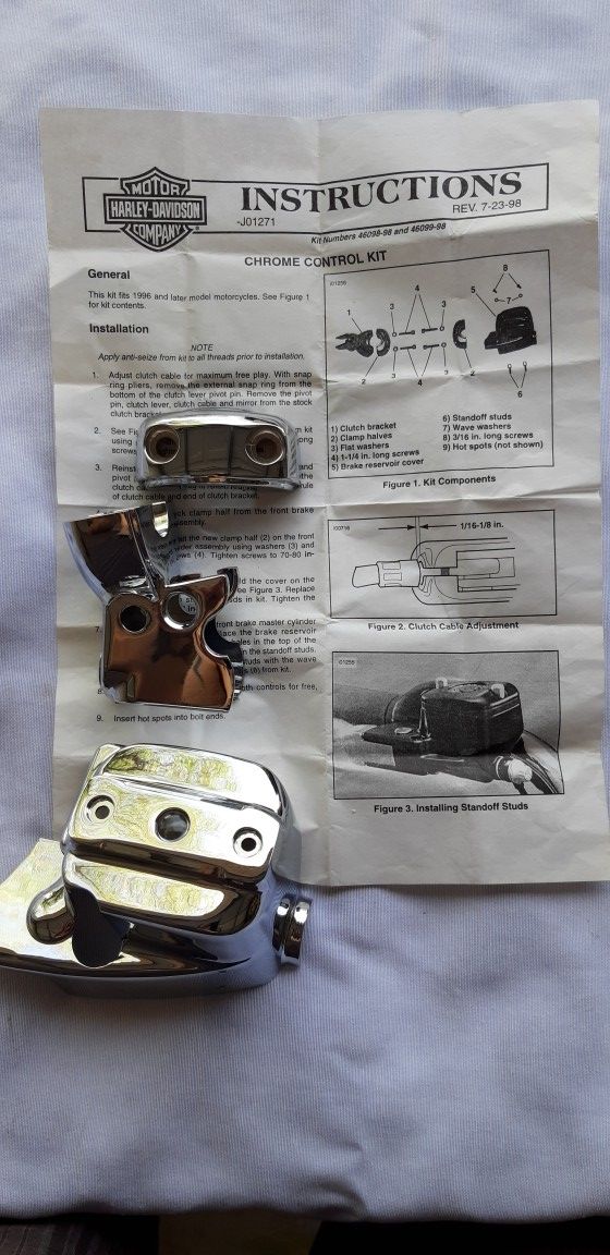 Harley Chrome Control Kit