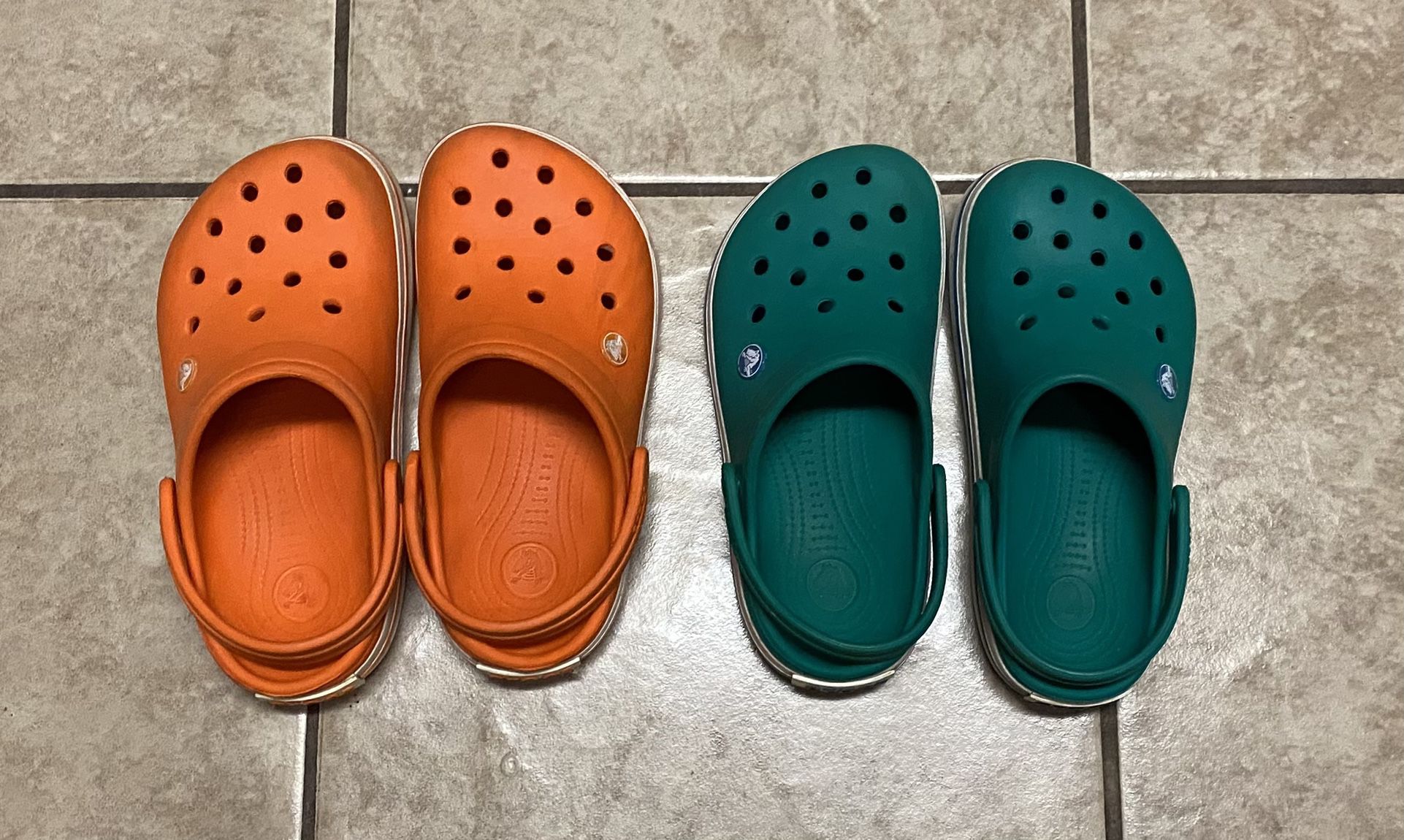 Kids Crocs Size 3 Juniors $8 Each 