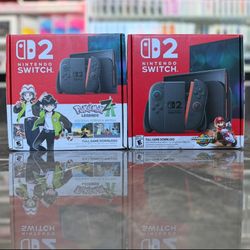 Nintendo Switch 2 (Pokémon & Mario Bundle) Take It Home In Payments/ llévalo a casa en pagos Only $10 Down 