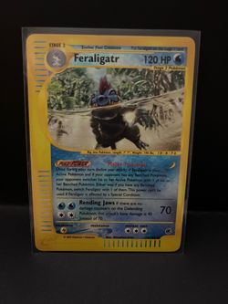 Feraligatr - Reverse Holo - Expedition - 12/165: Pokemon