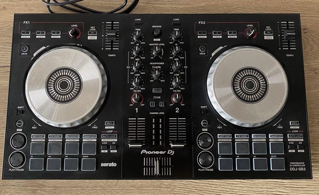Pioneer DJ DDJ-SB3 Serato DJ Controller – Pad Scratch – Excellent Condition – Fast Pickup