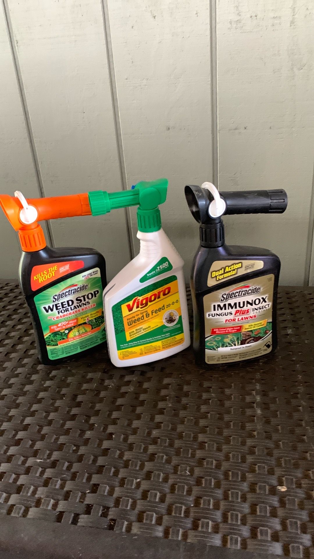 3 yard care products