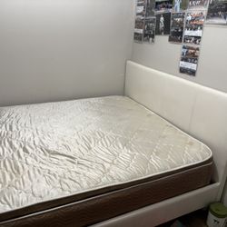 Queen Bed with Mattress 