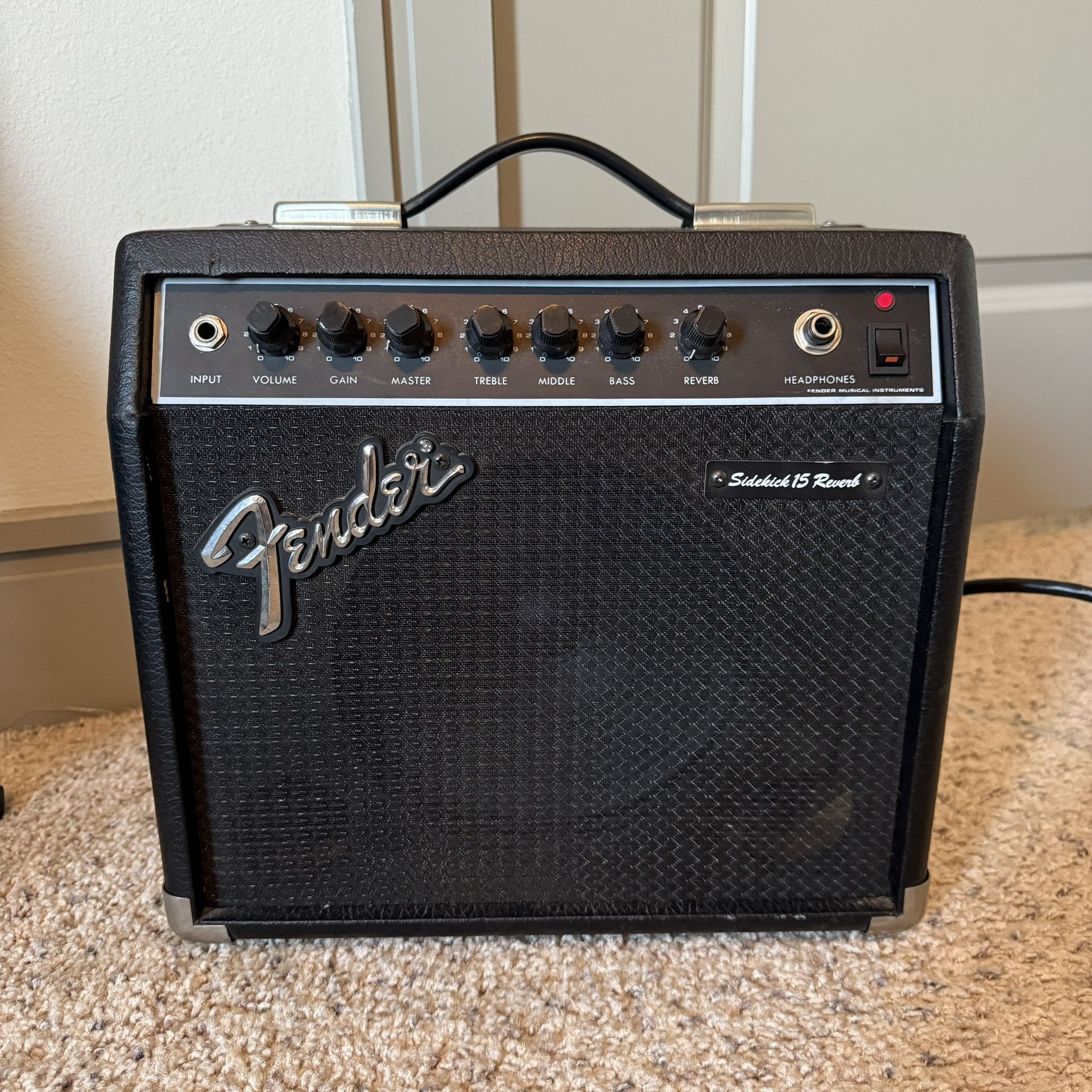 Fender Sidekick 15 Reverb Guitar Amp 