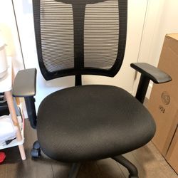 Lorrell Task Chair, Mesh Black, Air Grid Seat