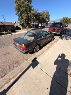 1990 Honda Accord LX Gray