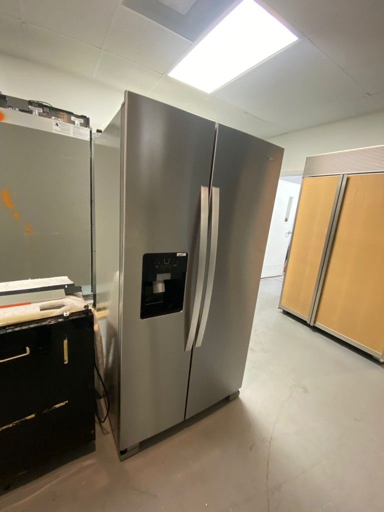 Whirlpool Refrigerator 36"inch Side By Side