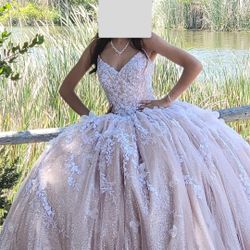 Blush Pink Quince Dress