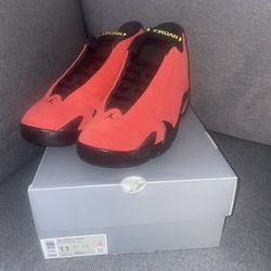 🔥 For Sale: Air Jordan 14  “Challenge Red” (Ferrari) – Size 11 🔥