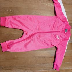 Newborn pink PUMA onesie size 3-6 mo.