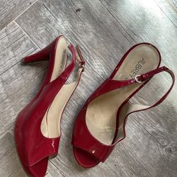 Pantent Leather Red Heels