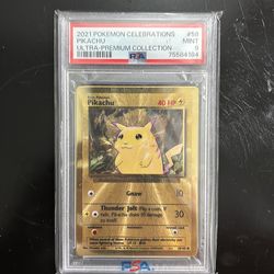 PSA 9 Pikachu Celebrations