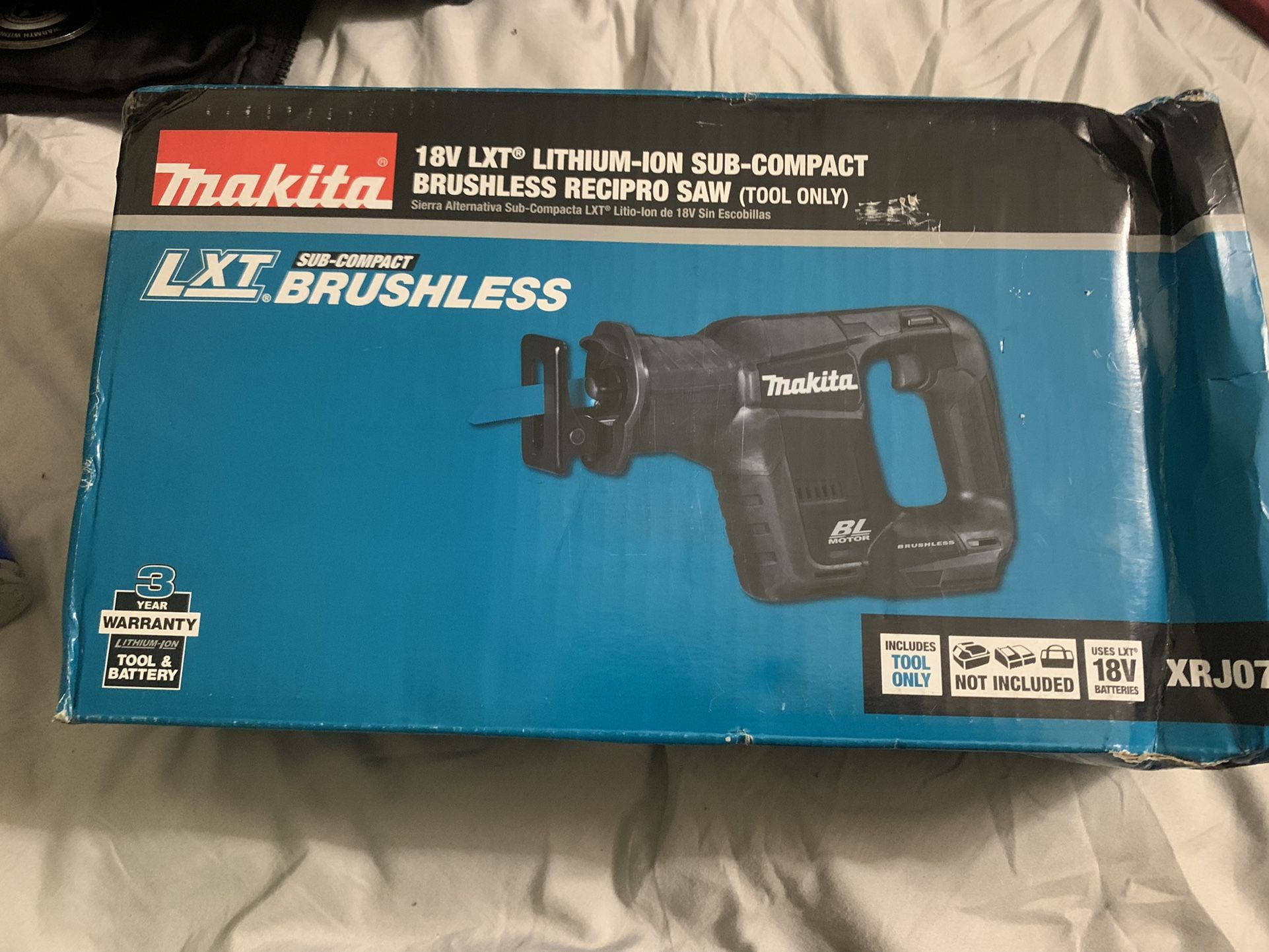 Makita 18v Brushless Sub-compact Reciprocating Saw