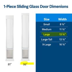 Sliding Glass Dog Door (original price $279)
