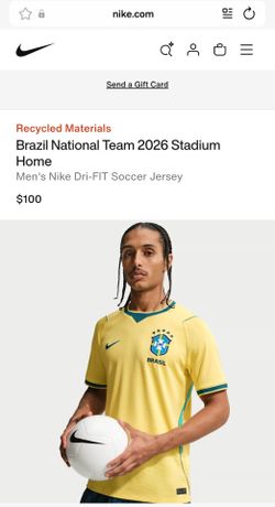 Nike Brasil jersey