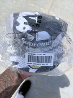 Supreme MLB Teams Box Logo NewEra Fw25 Snow Camo Size:7-1/2