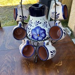 Pitcher With 6 Cups (Jara Con 6 Vasos)