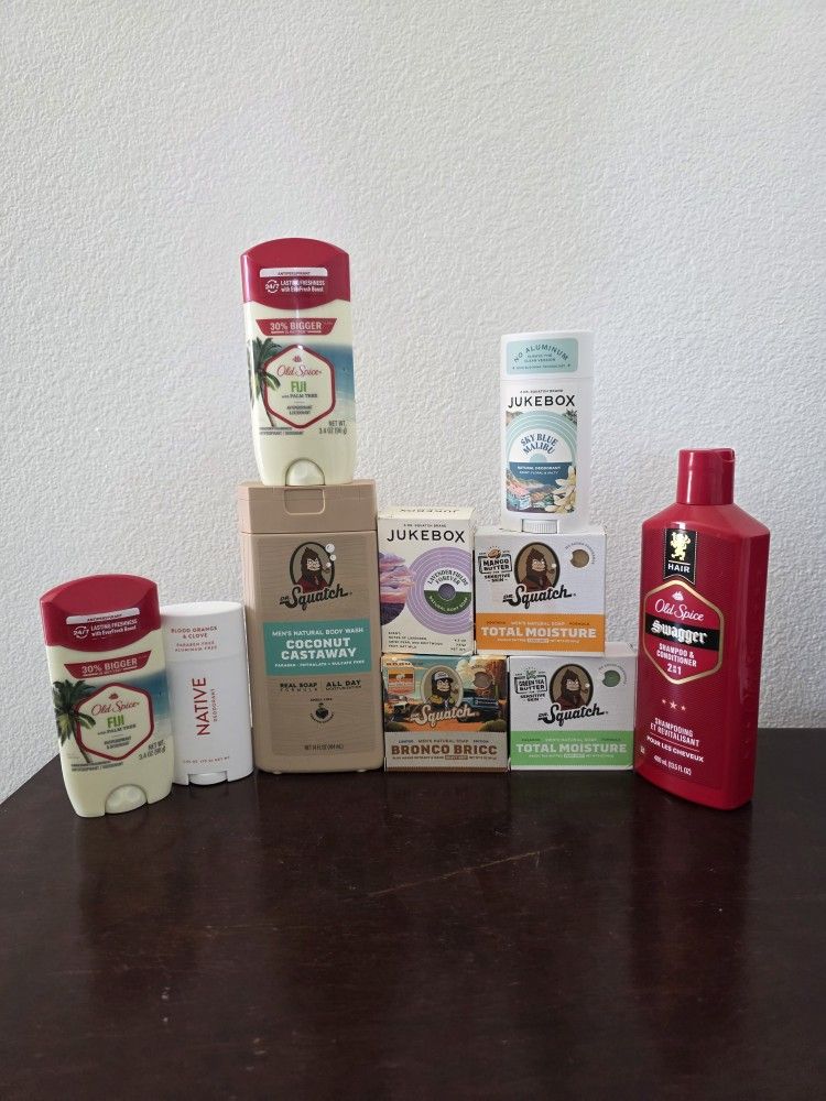 Dr Squatch Old Spice Jukebox Shampoo Soap 