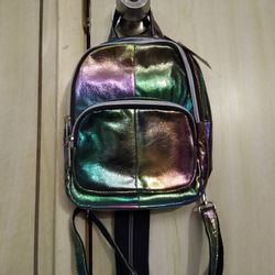 🆕 With Tags Adorable 😍 Backpack Purse!!! 💚💜